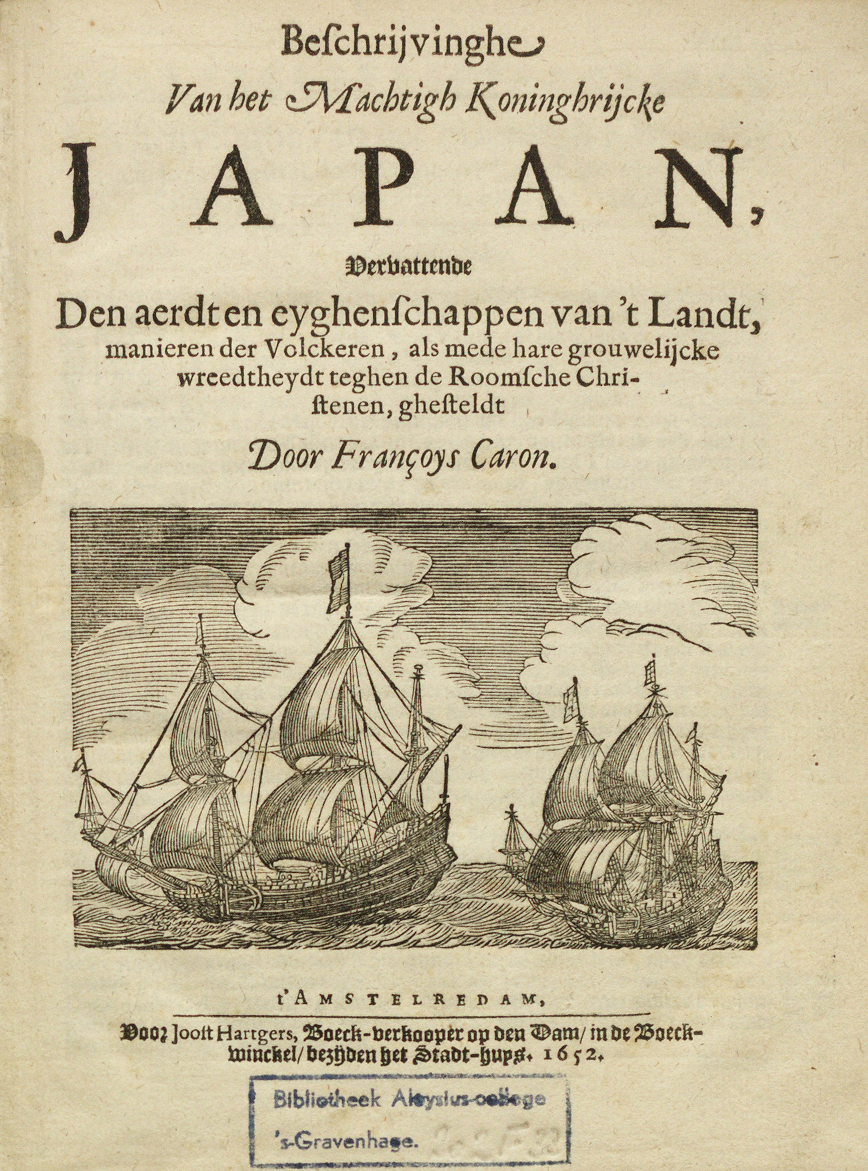 Bundel: Maarten Aleva, François Carons kijk op Japan in het begin van de zeventiende eeuw. Hoe Europa kennis maakte met een eiland aan de andere kant van de wereld (Entree)