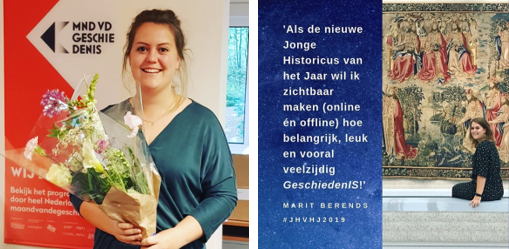 Marit Berends Jonge Historicus van het Jaar 2019