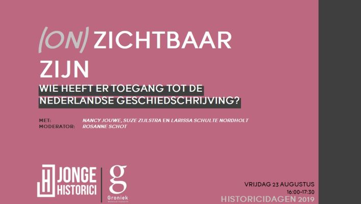 Panel: (ON)ZICHTBAAR ZIJN